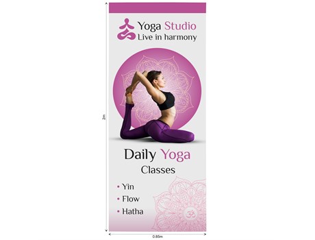 Pull-Up Banner Display Fabric Skin (Excludes Hardware)